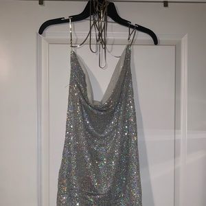Sequin Mini Dress